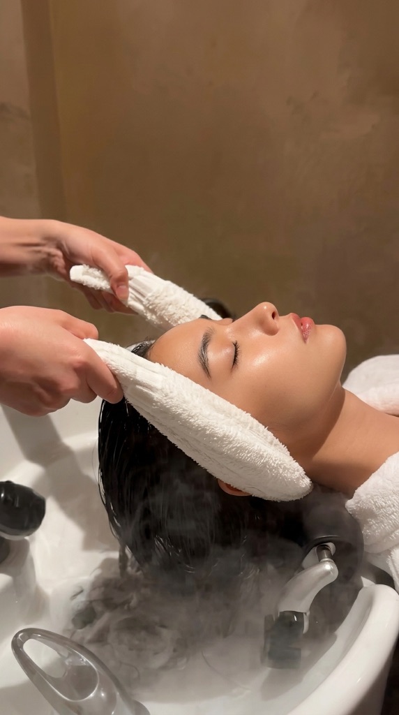 銀座ヘッドスパ タオルトリートメント SEAM GINZA
